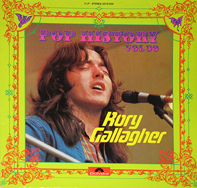 RORY GALLAGHER - Pop History Vol XXX album front cover vinyl record